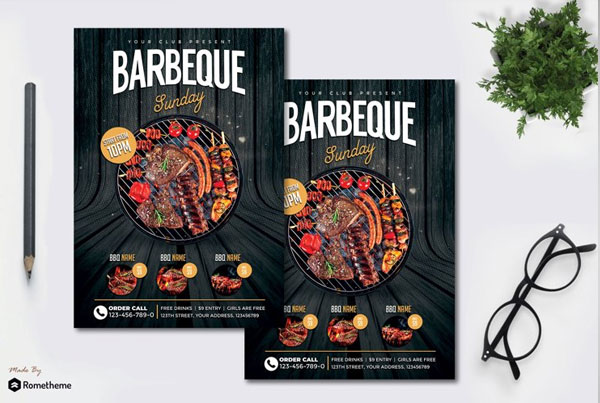 Barbeque Flyer MR